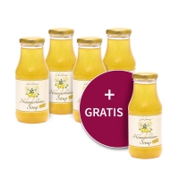 4+1 gratis: Holunderblüten-Sirup 4+1 gratis: Holunderblüten-Sirup